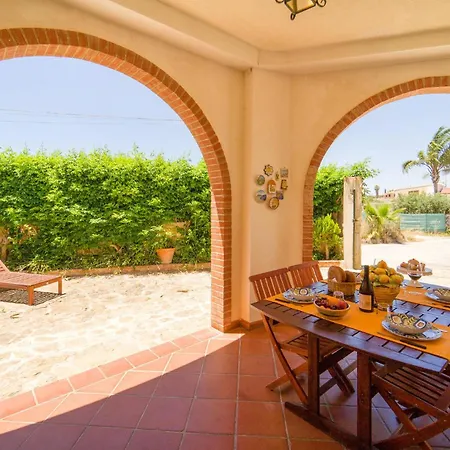 Stunning In With Outdoor Swimming Pool Menfi